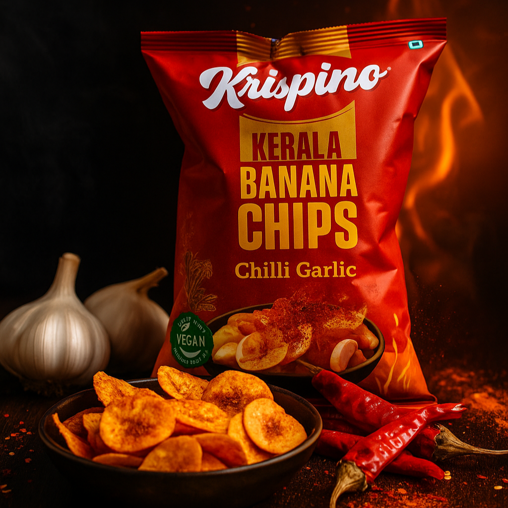 Krispino Kerala Banana Chips – All-in-One Combo Pack
