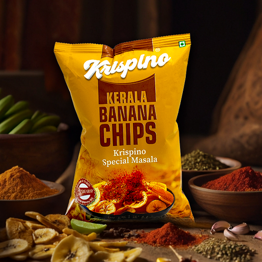 Krispino Pack of 2 Chili Garlic and 2 Special Masala